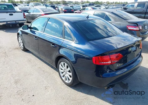 2010 Audi A4 2.0T Premium from USA, damaged, VIN WAUFFAFL8AN015167